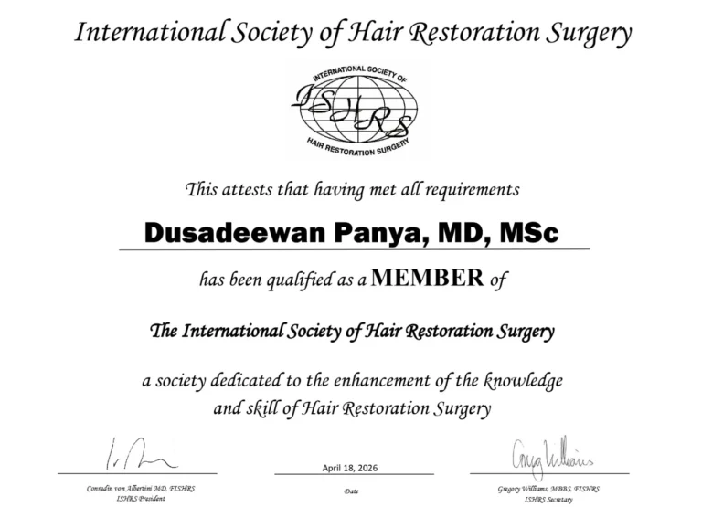 ISHRS doctor