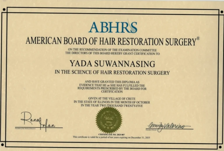 ABHRS doctor in Thailand