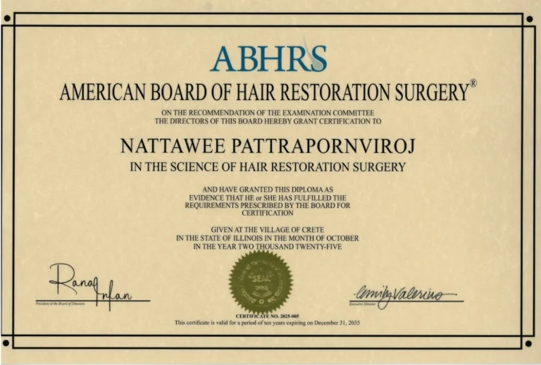 ABHRS doctor in Thailand